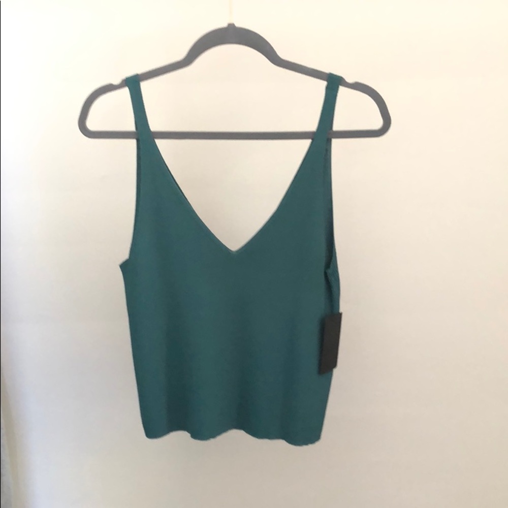 Knit tank top